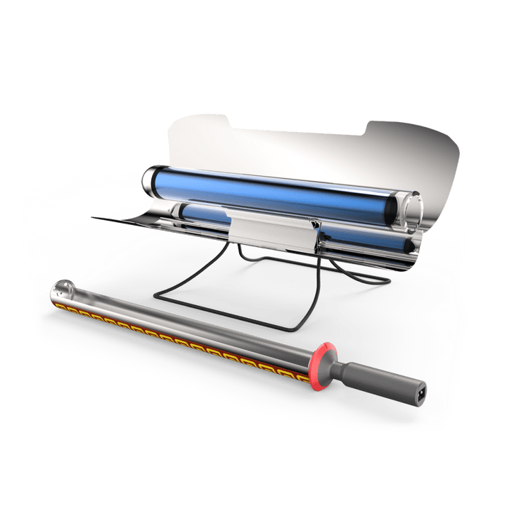 Sport-E Hybrid Solar Oven for Day and Night Cooking