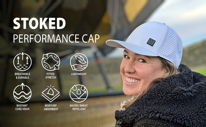 NIXY Stoked - Performance Snapback Cap