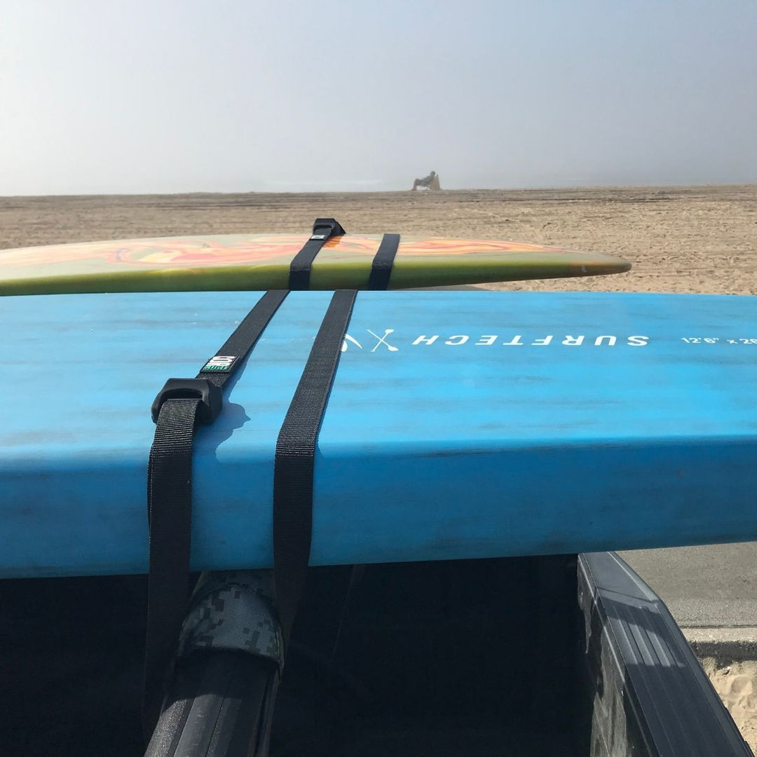 COR Surf Aero Roof Rack Pad with 10' Scratch-Resistant Tie Downs Wide Aero Bars