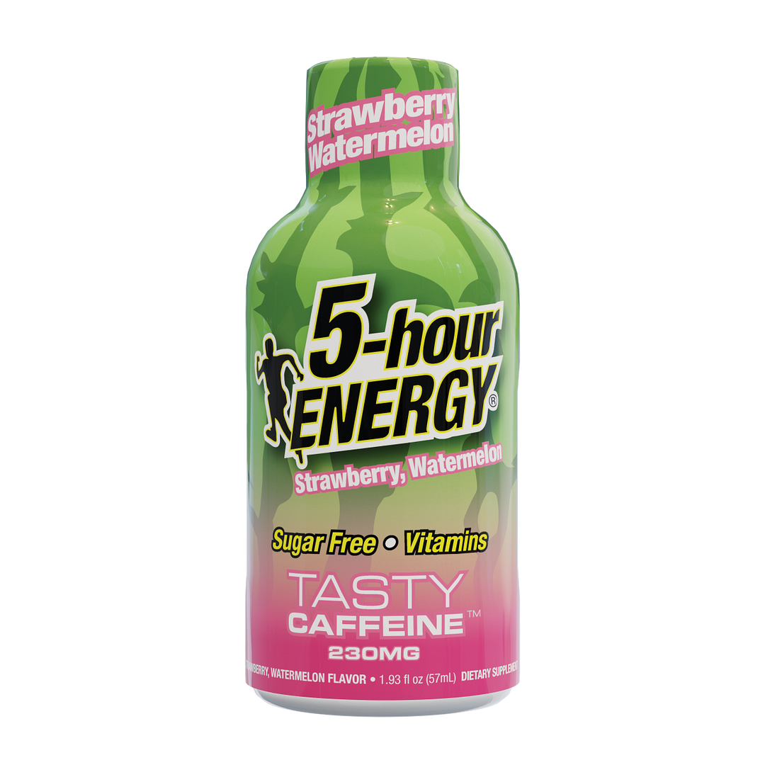 5-hour Energy Strawberry Watermelon Flavor Extra Strength 5-hour ENERGY Shots