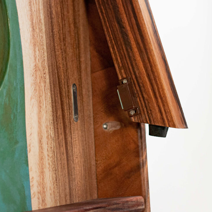 2ft x 4ft Resin & Wood Classic Cornhole Set | Live Edge River Collection