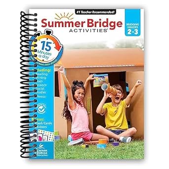 Summer Bridge Activities: 2nd to 3rd Grade Workbook Spiral Bound