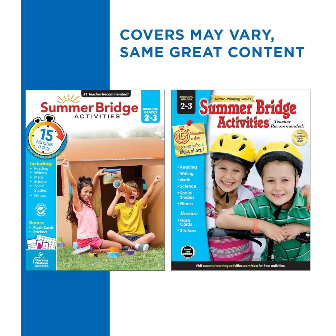 Summer Bridge Activities: 2nd to 3rd Grade Workbook Spiral Bound