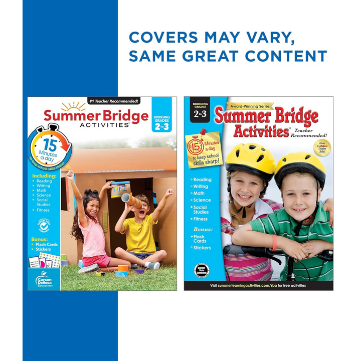 Summer Bridge Activities: 2nd to 3rd Grade Workbook Spiral Bound