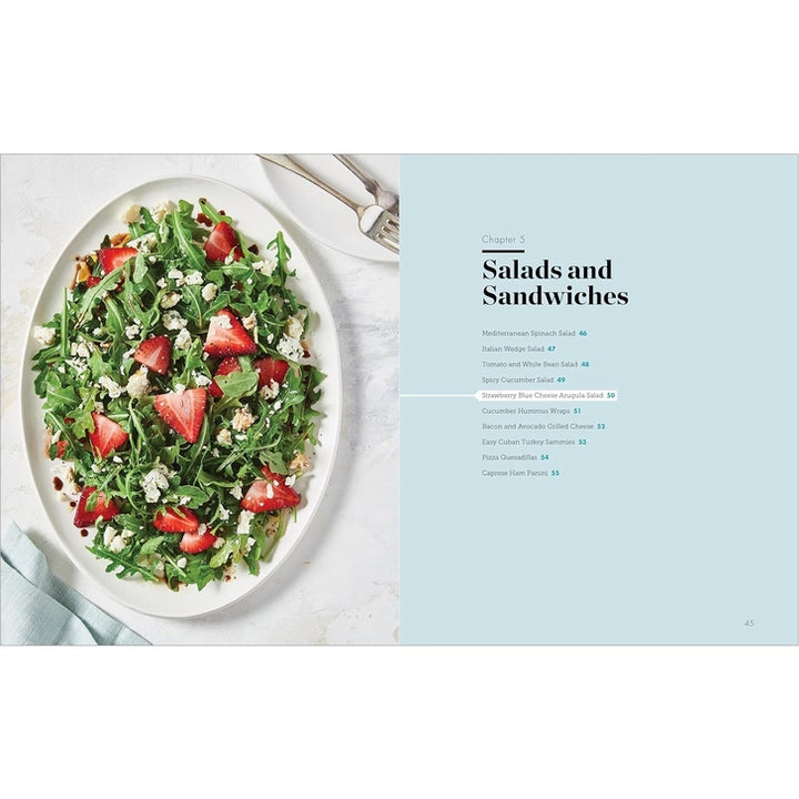 Super Easy Cookbook for Beginners: 5-Ingredient Recipes and Essential Techniques to Get You Started in the Kitchen Spiral Bound