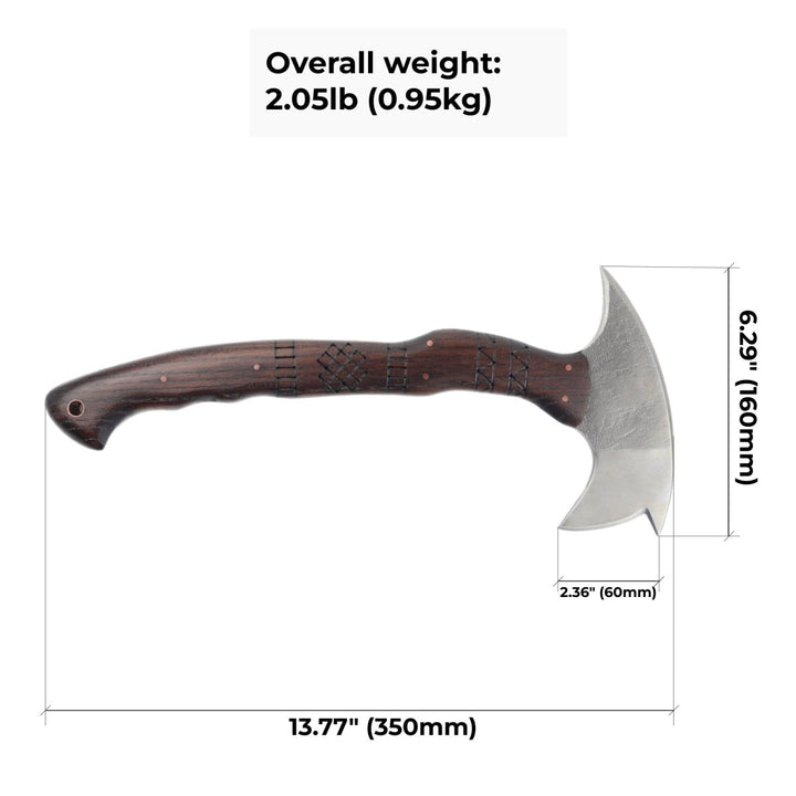 AncientSmithy Сustom made tomahawk "Ogun"