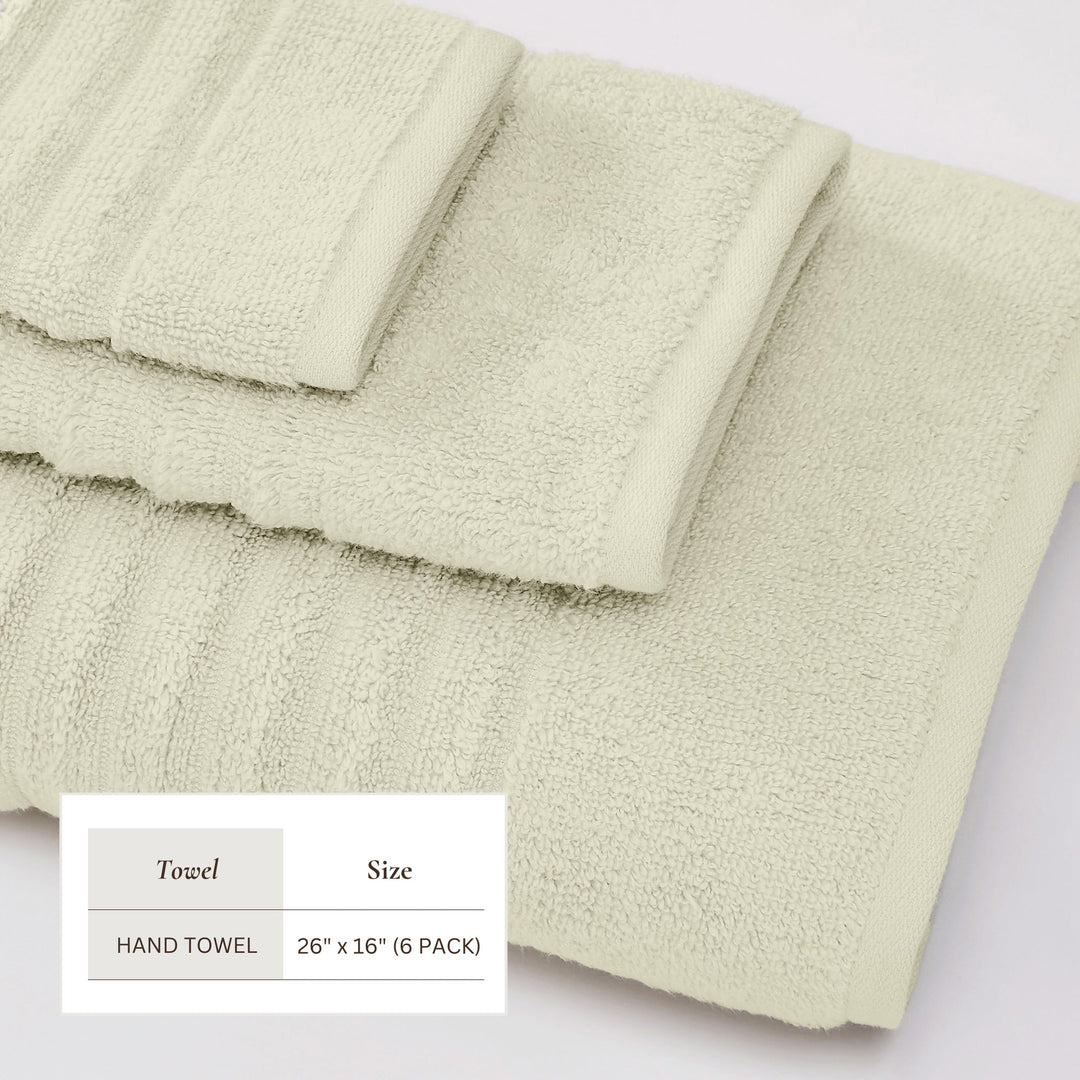 Combed Cotton Bath Towels - Karina Collection