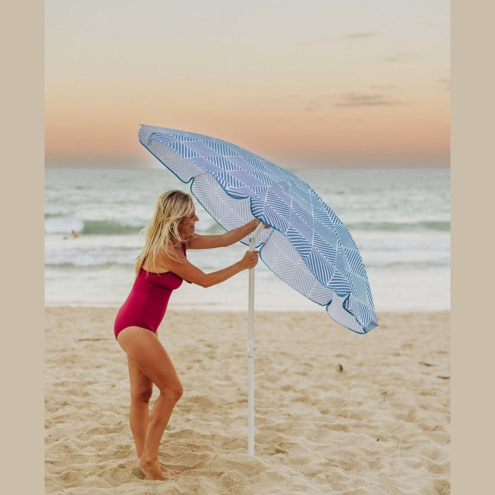 Picnic Time 5.5 Ft. Portable Beach Umbrella