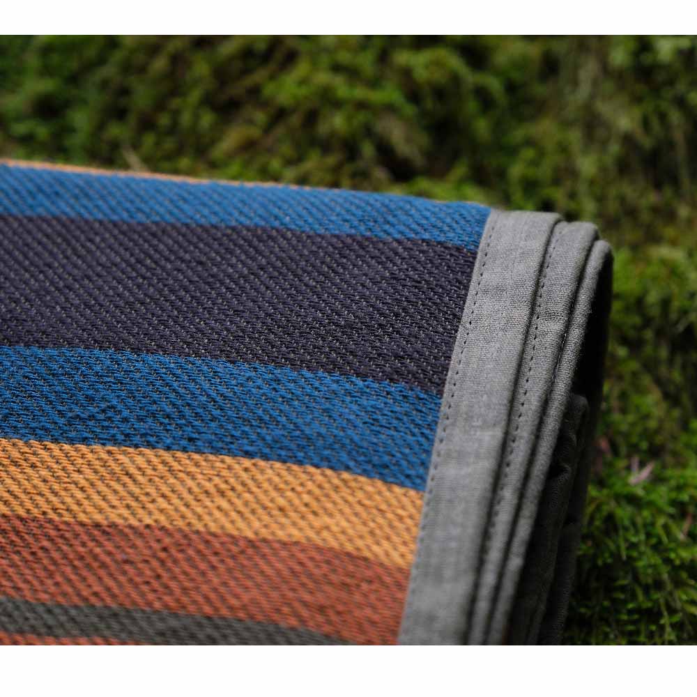 West Path Canvas Camping Blanket - Waxed Canvas Outdoor Blanket / Bushcraft Blanket