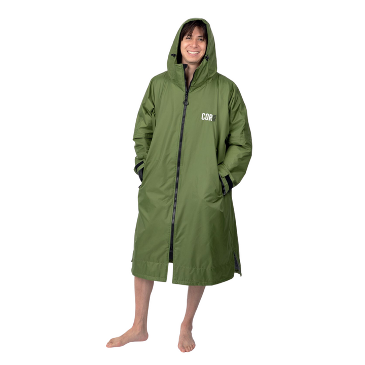 COR Surf Waterproof Swim Parka COR Green