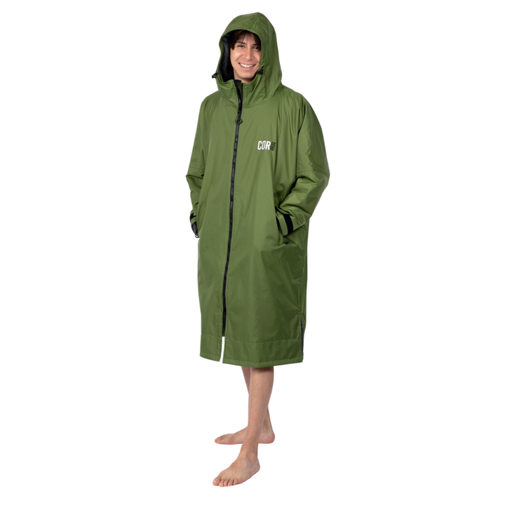 COR Surf Waterproof Swim Parka COR Green