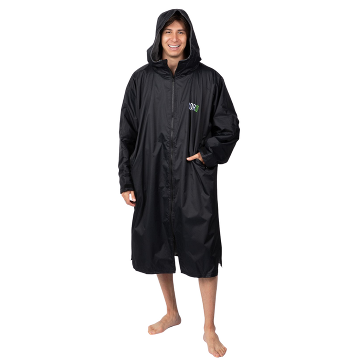 COR Surf Waterproof Swim Parka | XS-XL Black