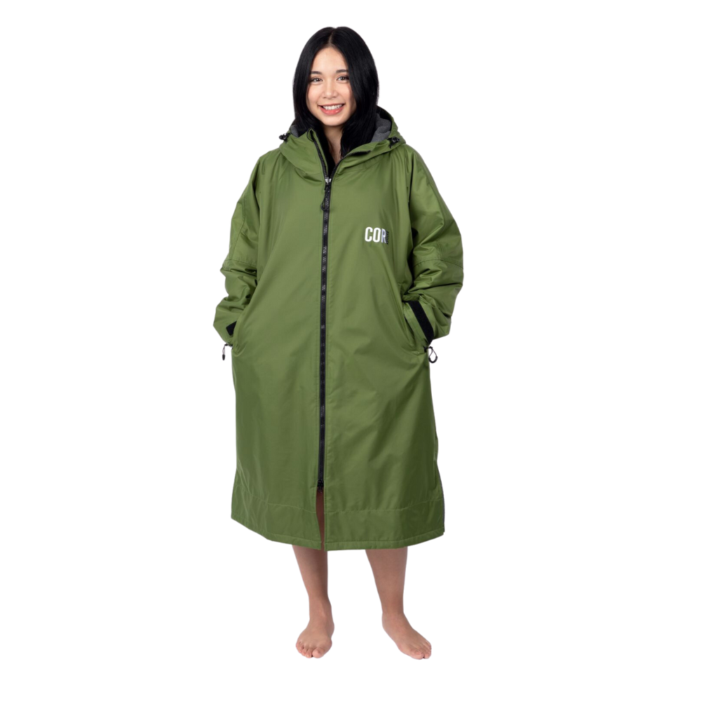 COR Surf Waterproof Swim Parka COR Green