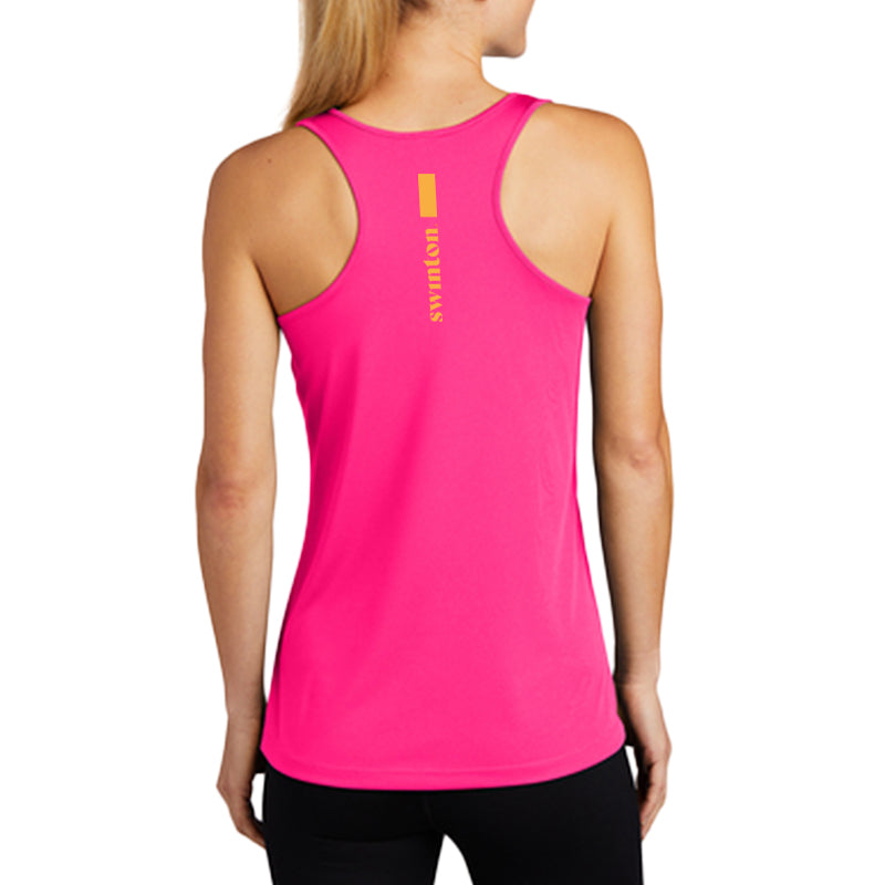 Swinton Pickleball Performance Tank Hot Pink