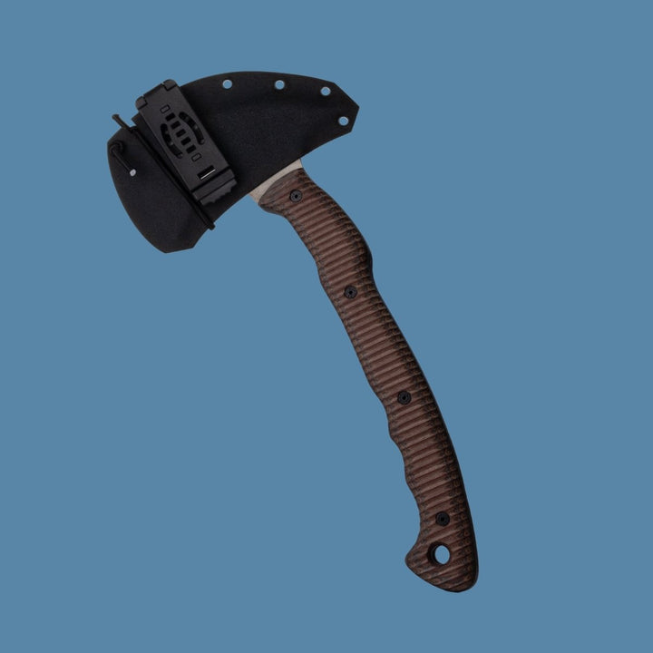 AncientSmithy Tactical tomahawk with blade and spike 13.77" - polymer composite handle