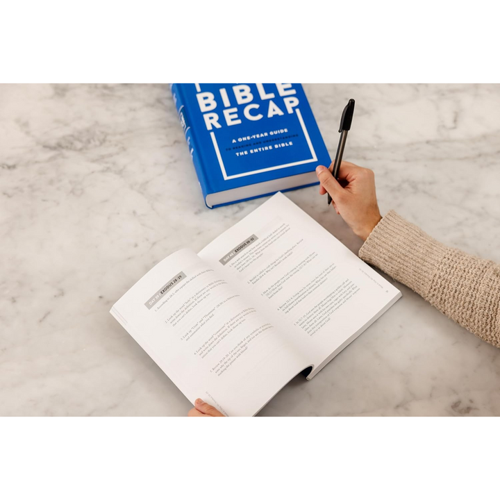 The Bible Recap Study Guide: Daily Questions to Deepen Your Understanding of the Entire Bible Spiral Bound