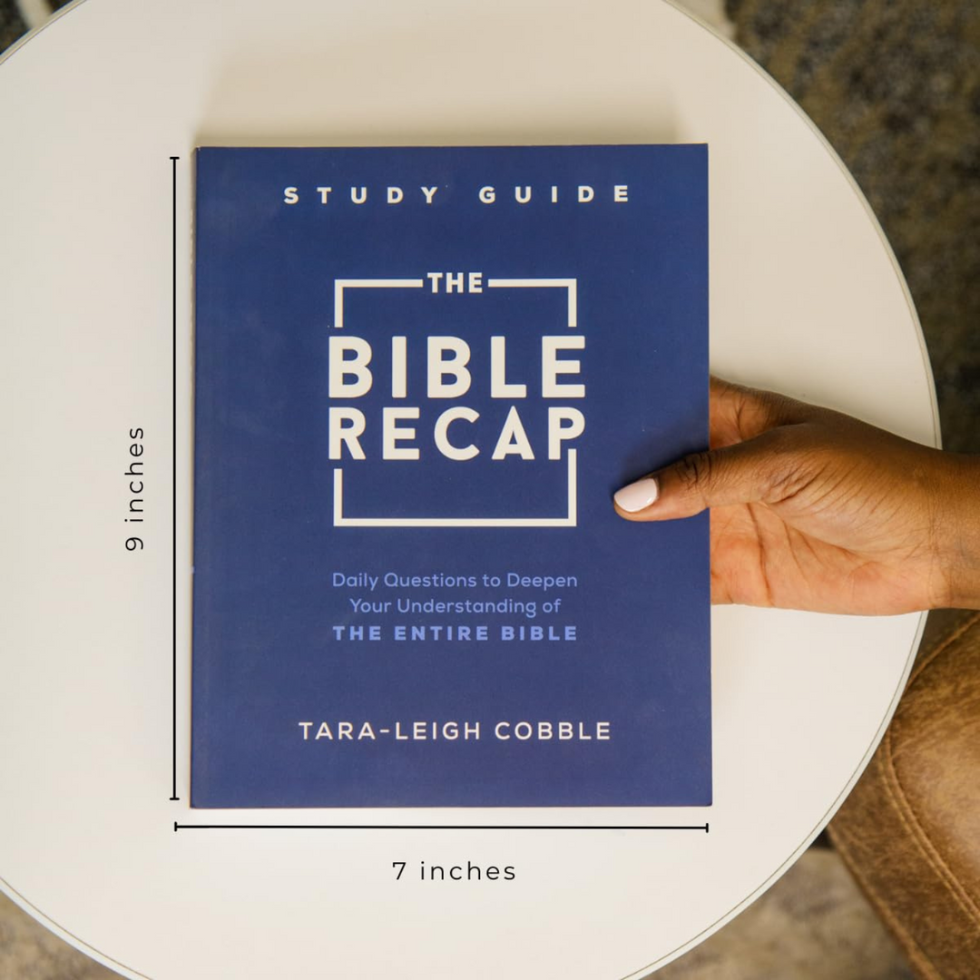 The Bible Recap Study Guide: Daily Questions to Deepen Your Understanding of the Entire Bible Spiral Bound