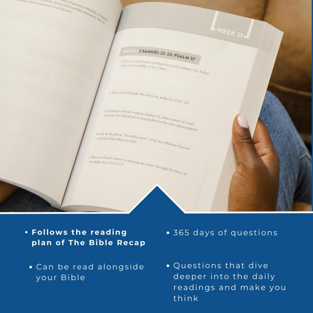 The Bible Recap Study Guide: Daily Questions to Deepen Your Understanding of the Entire Bible Spiral Bound