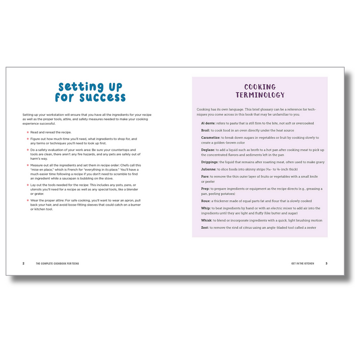 The Complete Cookbook for Teens: 120+ Recipes to Level Up Your Kitchen Game Spiral Bound