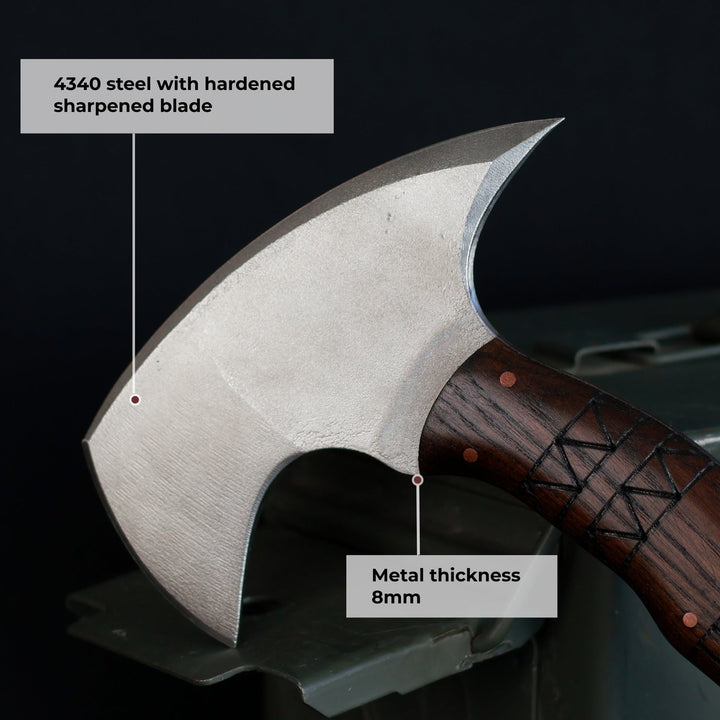 AncientSmithy Hand forged tomahawk "Nanook"