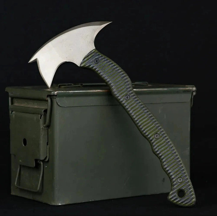 AncientSmithy Tomahawk tactical "Alvaldi" with micarta handle