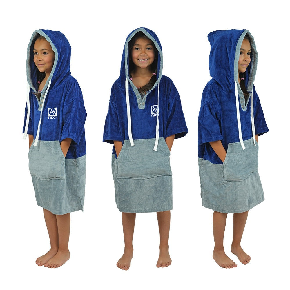 NIXY Kids Towel Changing Poncho