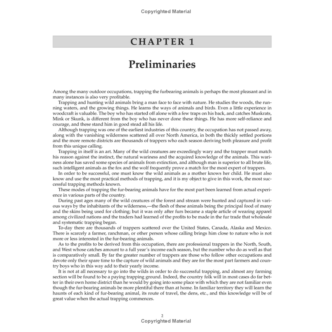 The Trapper's Bible: The Most Complete Guide on Trapping and Hunting Tips Ever Spiral Bound