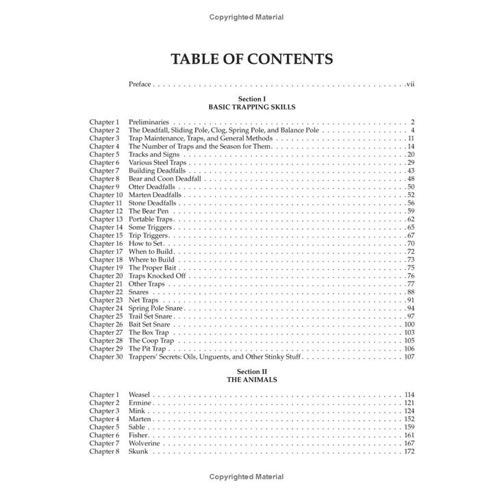 The Trapper's Bible: The Most Complete Guide on Trapping and Hunting Tips Ever Spiral Bound