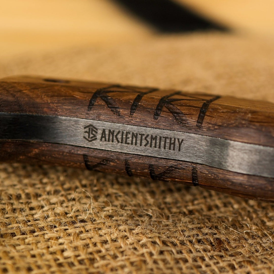 AncientSmithy Tribal engraved tomahawk "Navaro"