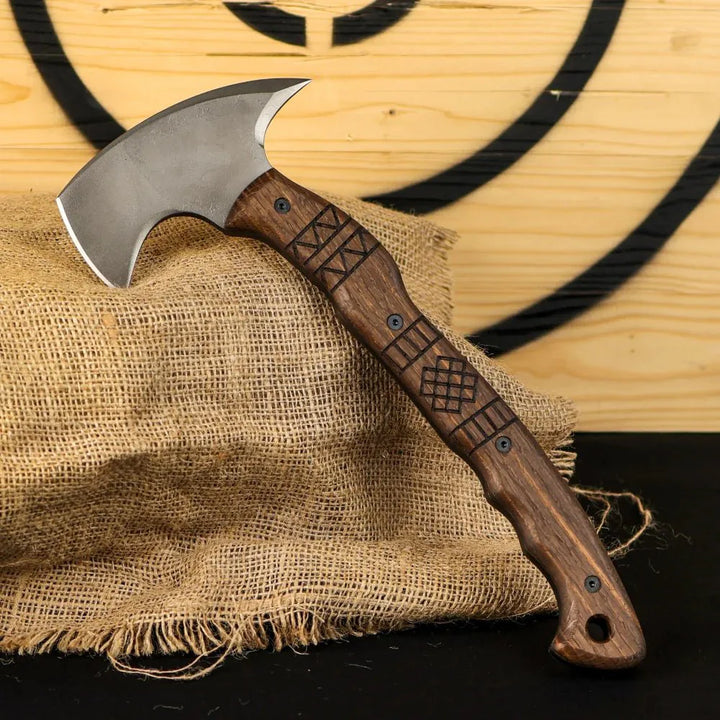 AncientSmithy Tribal engraved tomahawk "Navaro"