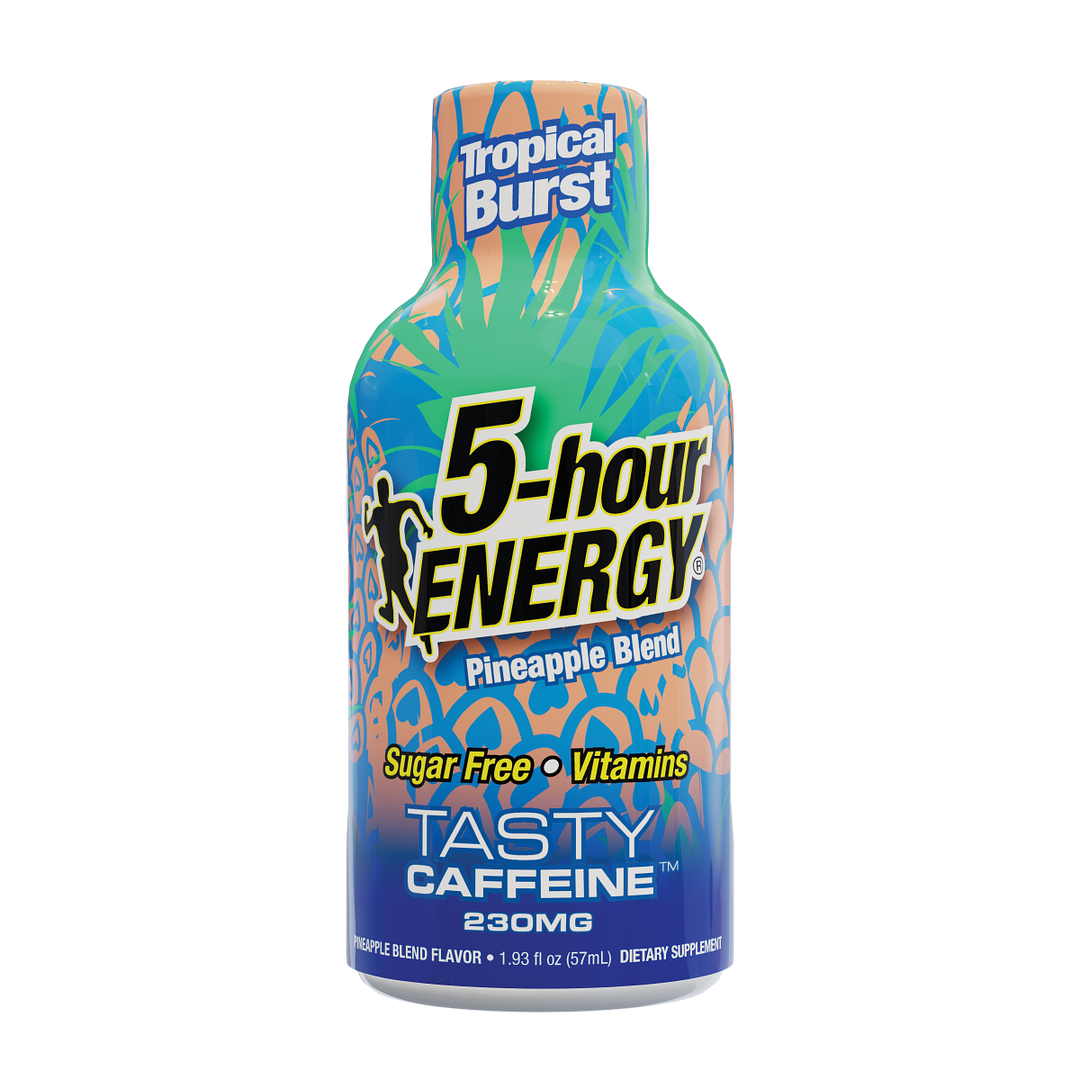 5-hour Energy Tropical Burst Flavor Extra Strength 5-hour ENERGY Shots