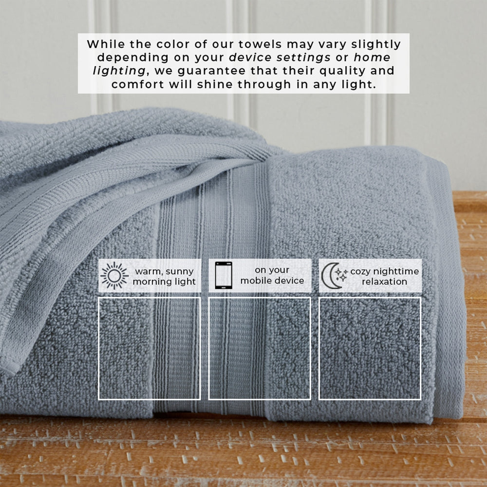 Premium Cotton Bath Towel Set - Chiara Collection