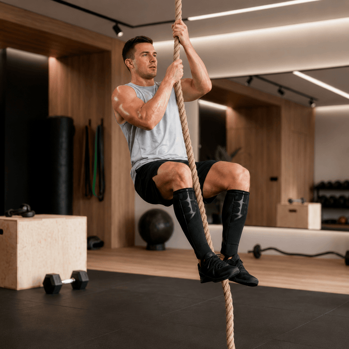 UNBROKEN Shin Sleeves Pro Black