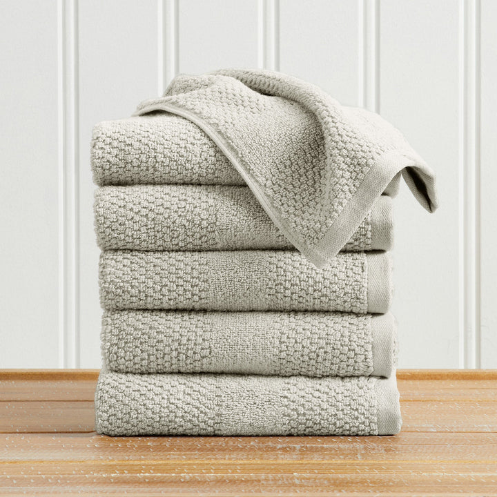 Cotton Woven Bath Towel Set - Marbella Collection
