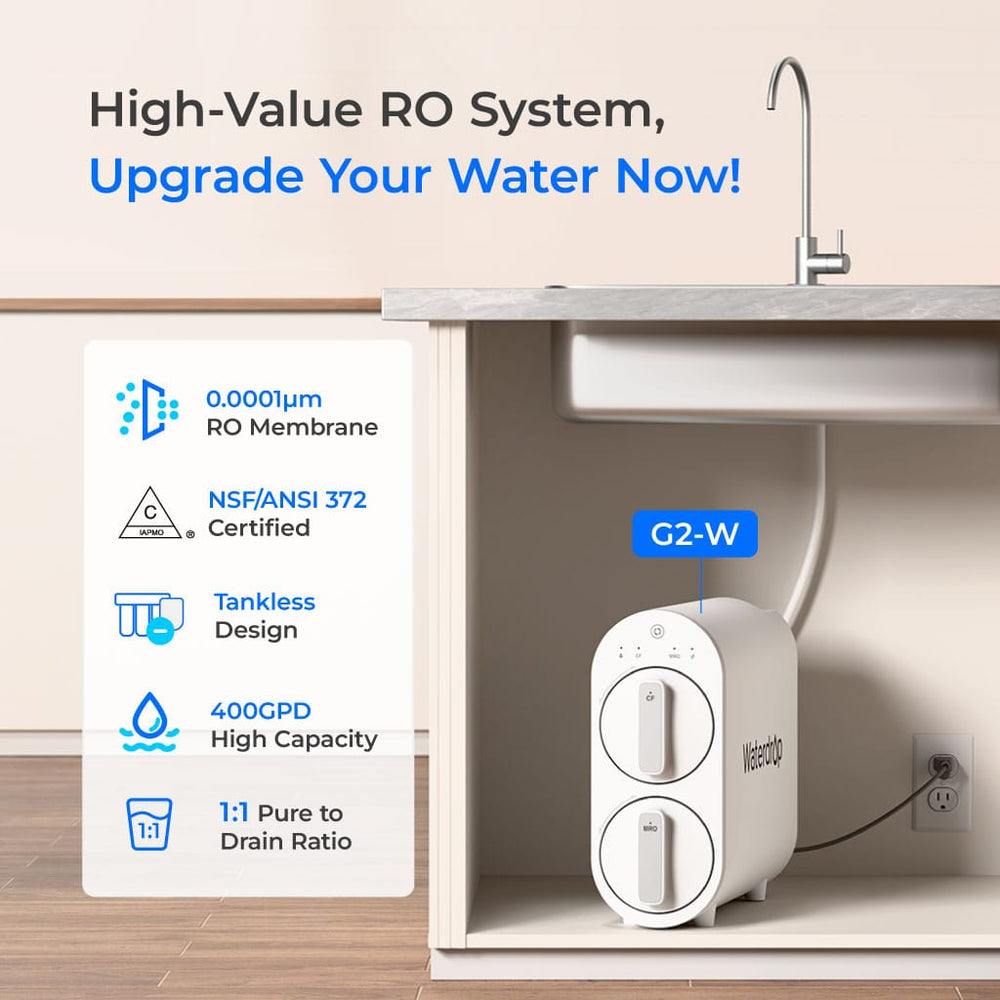 Waterdrop G2 Tankless Reverse Osmosis System