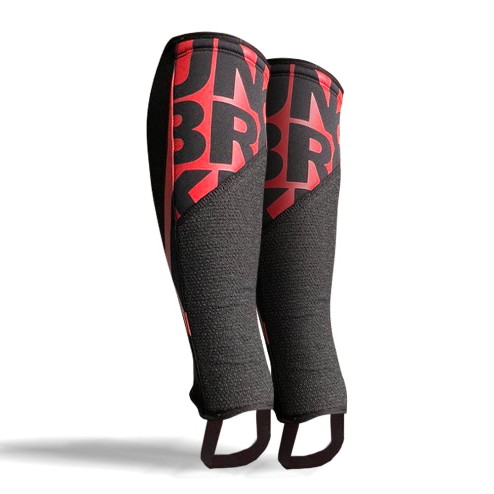 UNBROKEN Shin Sleeves Pro Red