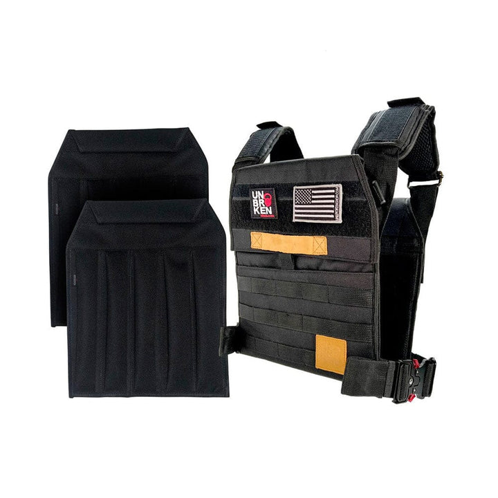 UNBROKEN NEW HD Weight Vest + Sand Plates