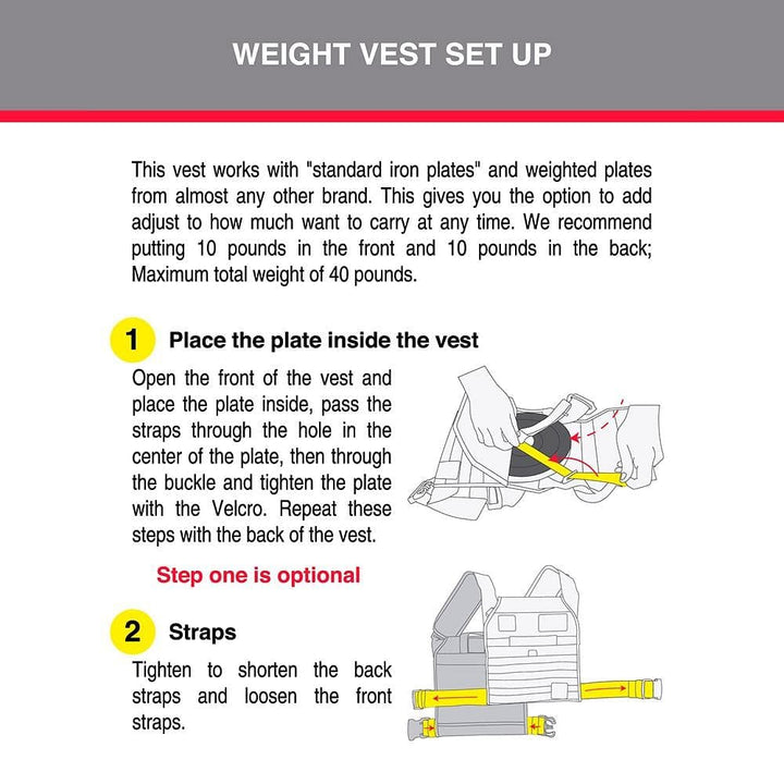 UNBROKEN Classic weight vest