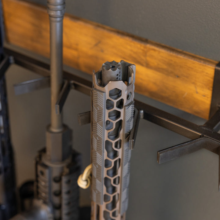 FORGE Firearm Wall Mount Display with 5 Slots