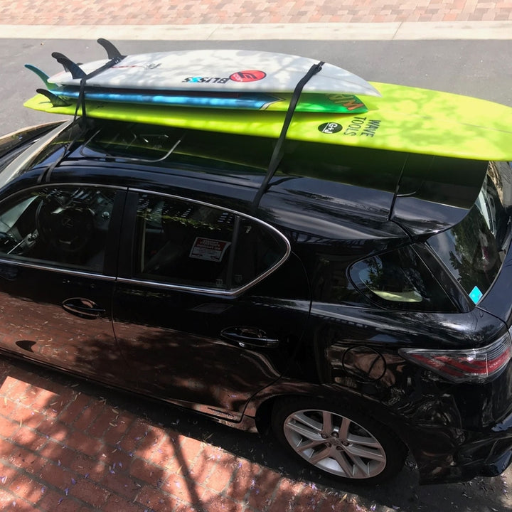 COR Surf Soft Car Racks | Universal Fit Roof Rack for Surf, SUP Canoe or Kayak