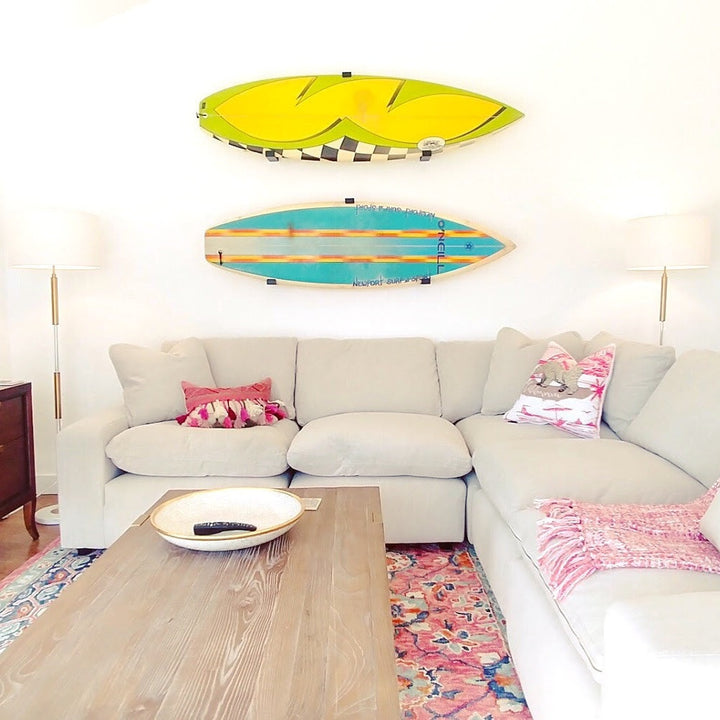 Minimalist Surfboard Display Rack for Surfboards