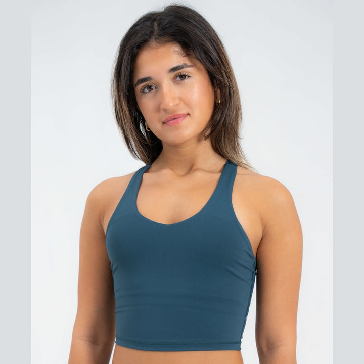 Saina Medium-Impact CasualFlex Crop Top