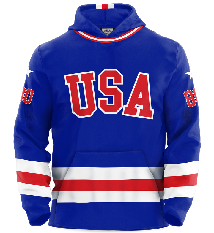 USA Hockey Miracle on Ice Youth Hoodie - Iconic Sports Apparel