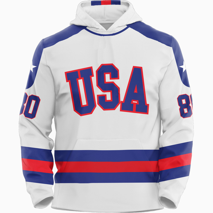 1980 Miracle on Ice Hoodie - Youth Authentic Apparel
