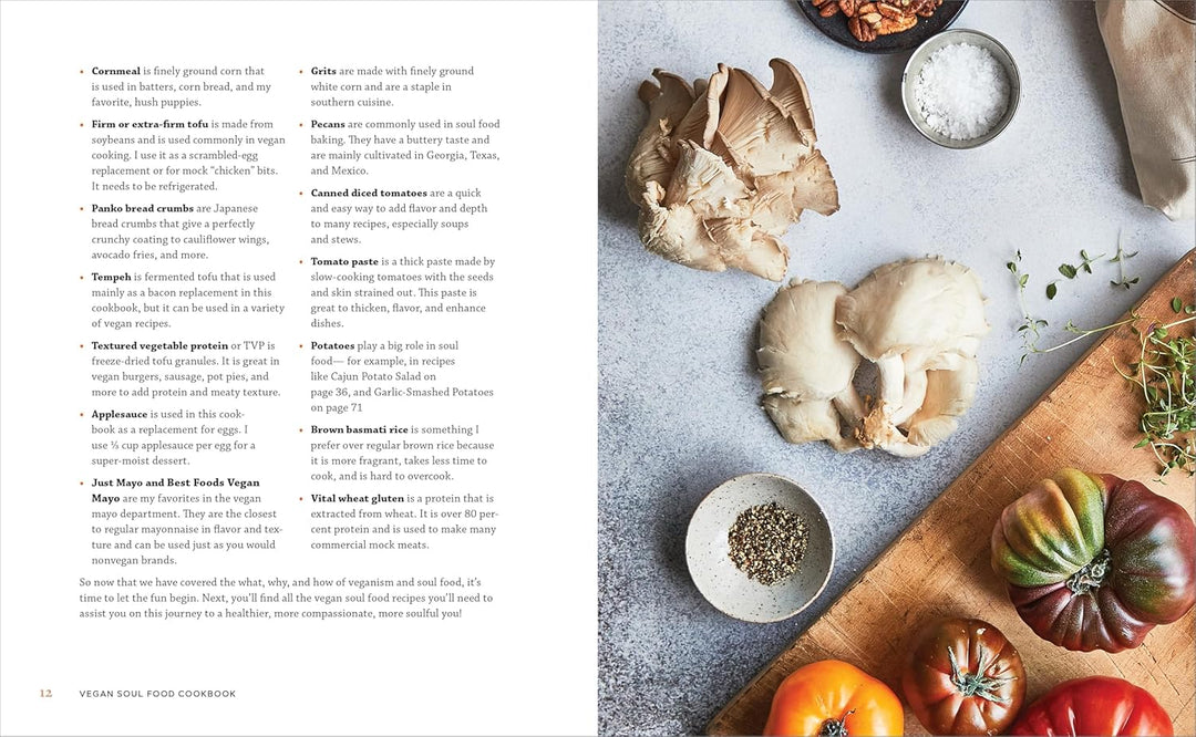 Vegan Soul Food Cookbook: Plant-Based, No-Fuss Southern Favorites Spiral Bound