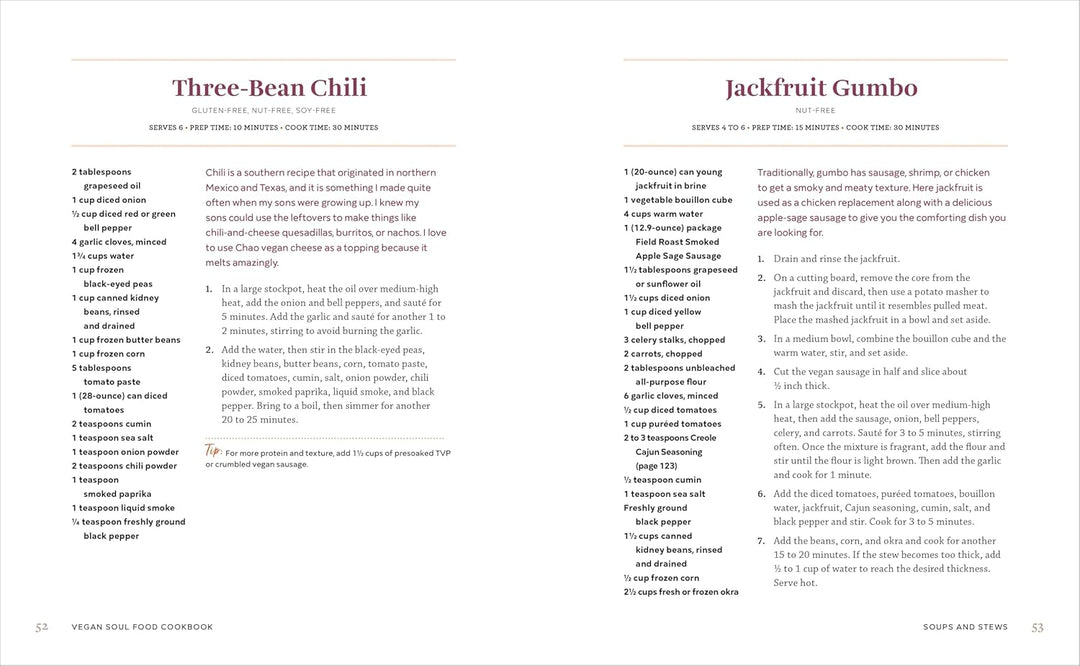 Vegan Soul Food Cookbook: Plant-Based, No-Fuss Southern Favorites Spiral Bound