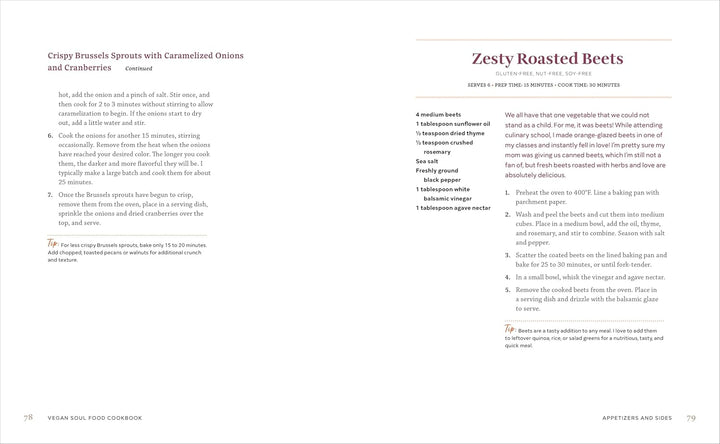 Vegan Soul Food Cookbook: Plant-Based, No-Fuss Southern Favorites Spiral Bound