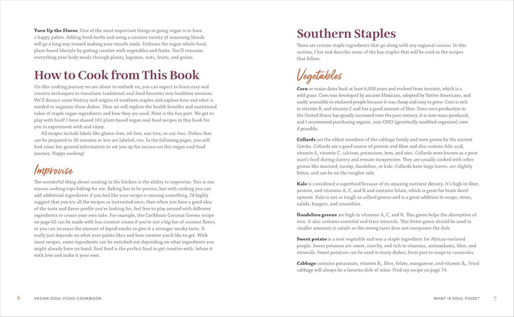 Vegan Soul Food Cookbook: Plant-Based, No-Fuss Southern Favorites Spiral Bound