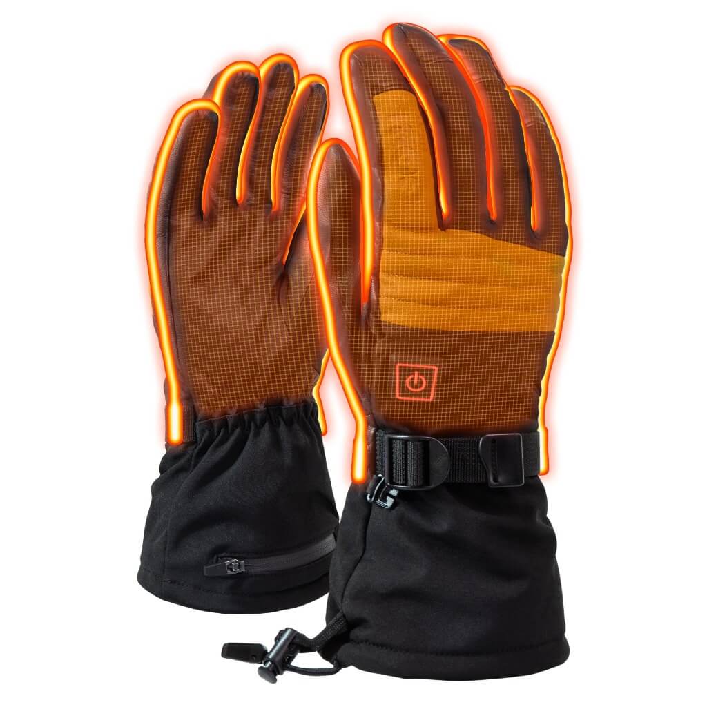 Gobi Heat Vertex II Heated Ski Gloves 3500mAh USB-C batt