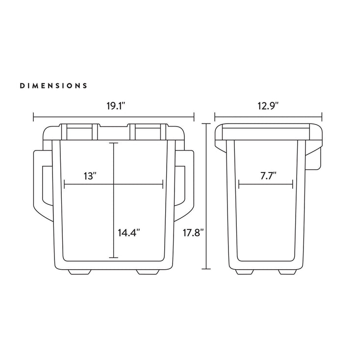 Vibe Kayaks Vibe 20 Quart Cooler